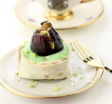 Fig and Pistachio Dessert Cup