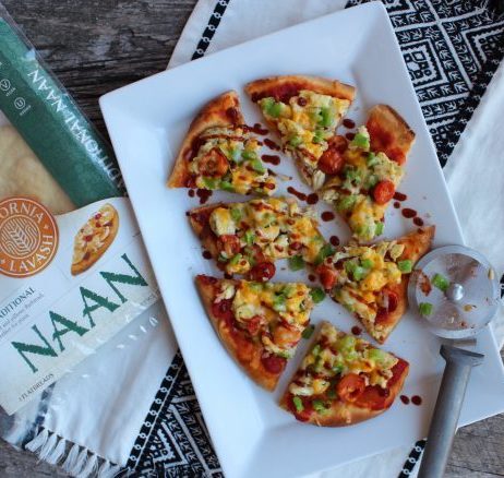 Naan Breakfast Pizza