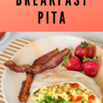 simple breakfast pita
