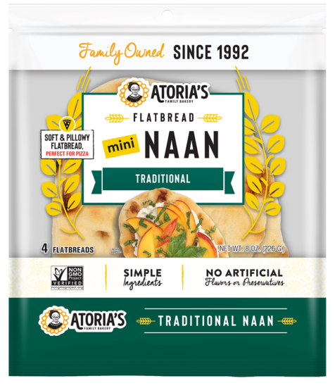Traditional Mini Naan